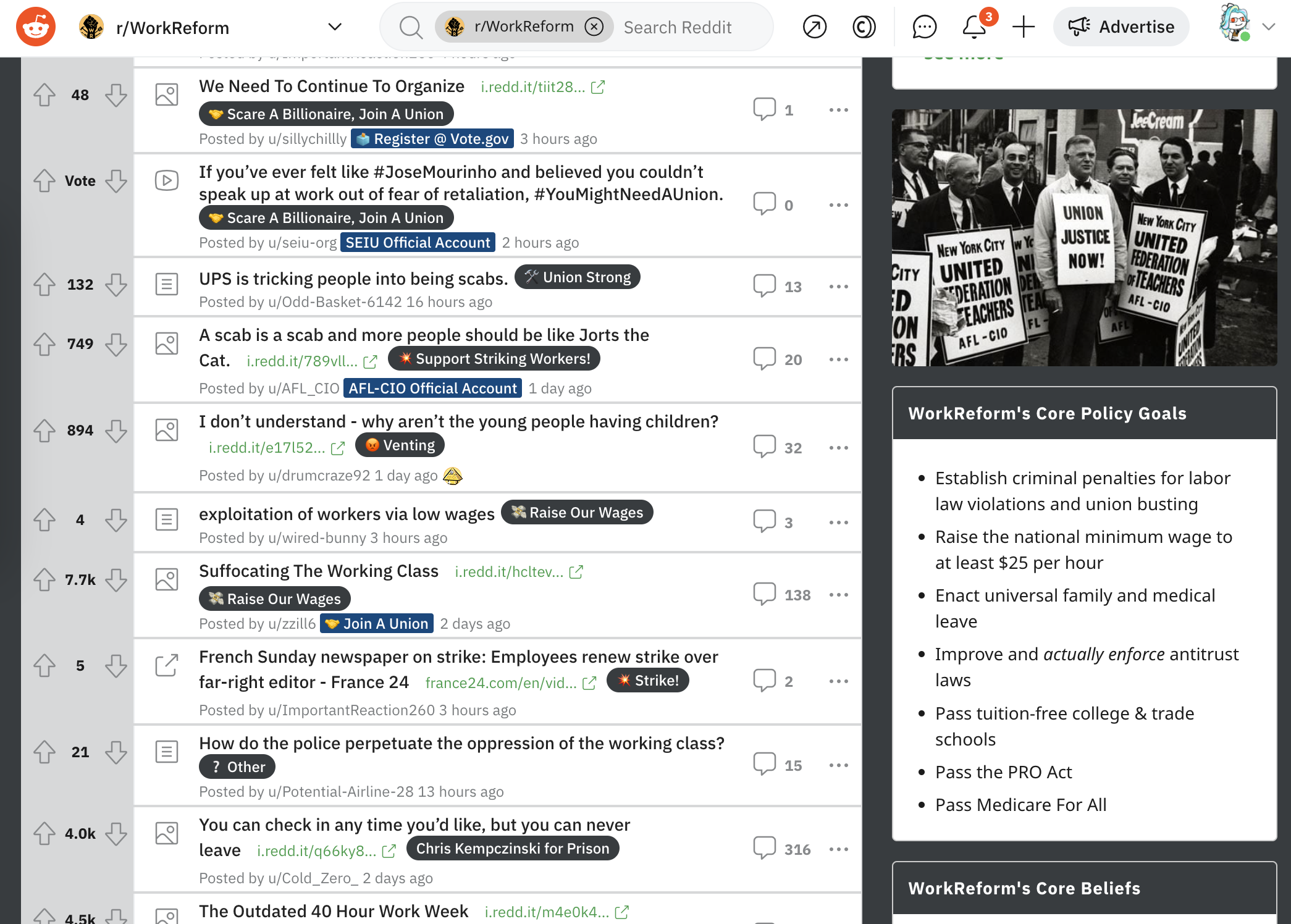 r/WorkReform Screenshot